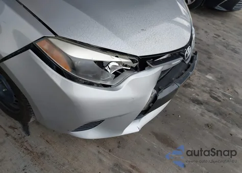 2016 Toyota Corolla Le z USA, uszkodzony, nr VIN 5YFBURHE3GP402838